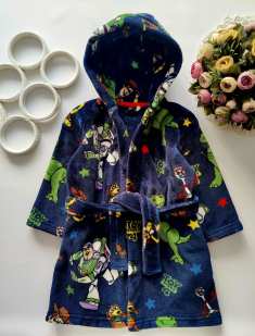 2,3 роки, зріст 98 Теплий дитячий халат Toy Story 4