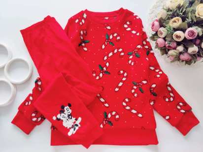 9,10 років, зріст 134,140 Дитяча тепла піжама набірна