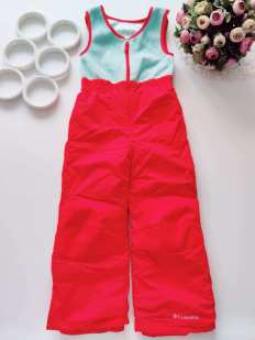 5,6 років, зріст 110,116 Зимовий напівкомбінезон Коламбія дитячий із закритою спинкою на синтепоні