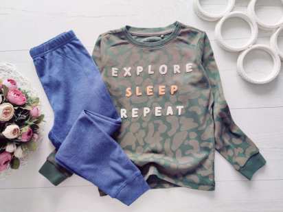 7,8 років, зріст 122,128 Дитяча трикотажна набірна піжама
