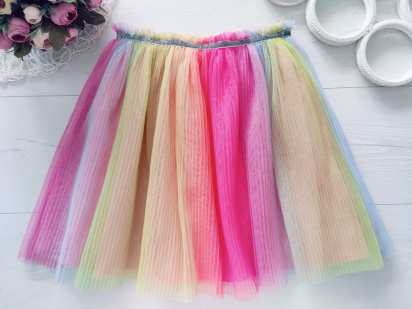 7,8 років, зріст 128 Пишна дитяча спідниця фатин