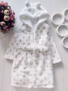 12,18 міс, зріст 86 Білий халат у зірках