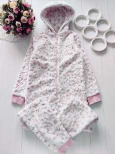 8,9 років, зріст 134 Тепле кігурумі для дівчинки