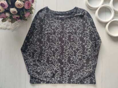 11 років, зріст 146 Новий трикотажний реглан для дівчинки в єдинорогах