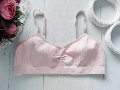 11,12 років, зріст 146,152 Ніжно рожевий топ для дівчинки