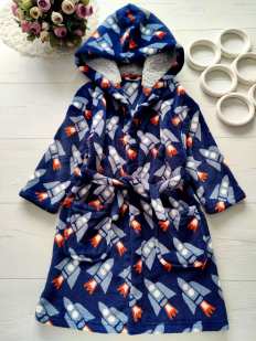 5,6 років, зріст 116 Теплий дитячий халат