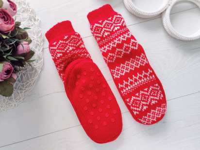 18-21 см. Теплі дитячі шкарпетки з антиковзаючою підошвою, що утеплюють