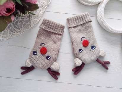 6-12 міс, Рукавиці для малюка