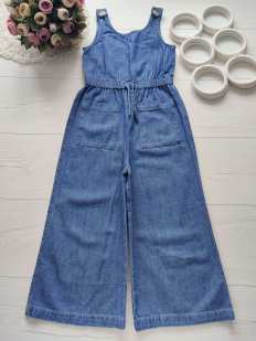 6 років, зріст 116 Легкий джинсовий комбінезон ромпер