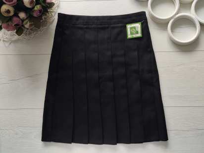 8,9 років, зріст 128,134 Нова чорна дитяча шкільна спідниця