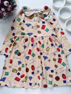 6,7 років, зріст 116,122 Сукня з рукавами