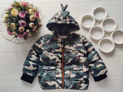 9,12 міс, зріст 74,80 Тепла курточка на синтепоні