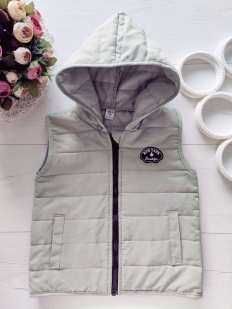 4 роки, зріст 104 Жилетка на тонкому синтепоні хакі