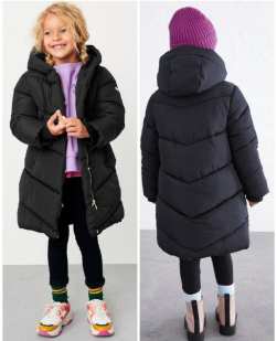 11 років, зріст 146 Зимова тепла куртка для дівчинки пуховик
