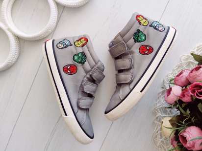 29 (18,5 см) Шкіряні демісезонні хайтопи MARVEL