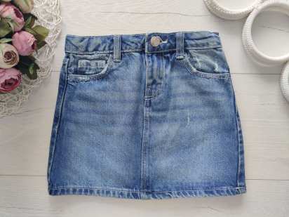 3,4 роки, зріст 104 Дитяча джинсова спідниця
