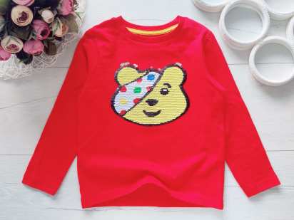 3,4 роки, зріст 98,104 Лонгслів із ведмедиком