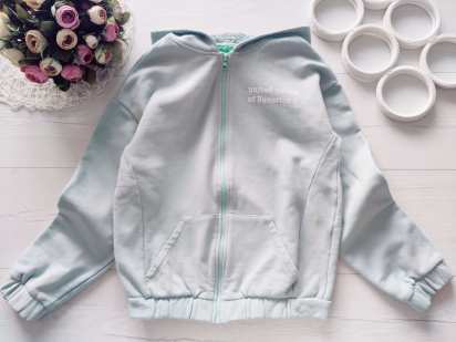 11,12 років, зріст 160 Кофта на блискавці