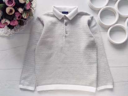 5,6 років, зріст 116 Кофта- поло мікров'язка