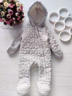 6,9 міс, зріст 68,74 Демісезонний комбінезон на синтепоні