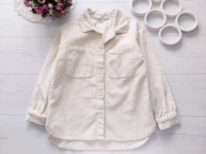 10,11 років, зріст 146 Дитяча тепла сорочка вельвет