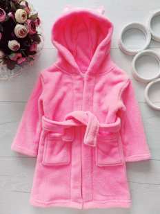 12,18 міс, зріст 86 Новий дитячий махровий халат для дівчинки