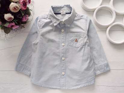 18,24 міс, зріст 90 Дитяча сорочка з рукавами