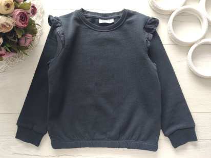 3,4 роки, зріст 104 Темно синій світшот на флісі