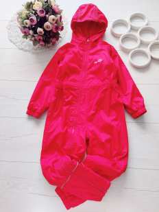 3,4 роки, зріст 98,104 Демісезонний комбінезон на флісі для дівчинки