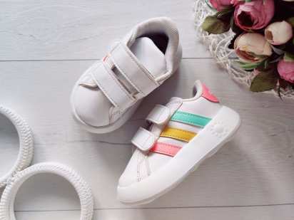 21 (13,5 см) Шкіряні кросівки на липучках