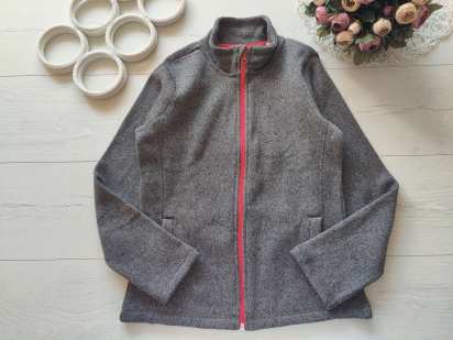 11,12 років, зріст 146,152 Нова кофта на блискавці Crivit, фліс