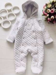 6,9 міс, зріст 68 Демісезонний комбінезон на синтепоні