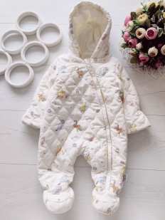 3,6 міс, зріст 62,68 Демісезонний комінезон на синьопоні, фліс