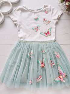 5,6 років, зріст 110,116 Сукня для дівчинки ошатна