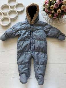 1 місяць, 4,5 кг, Демісезонний комбінезон для хлопчика