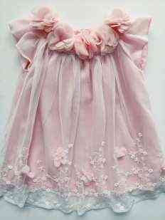 6-12 мес, рост 74-80 Платье на крестины\ на годик для девочки