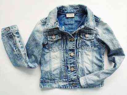 9 лет, рост 134 Джинсовка для девочки