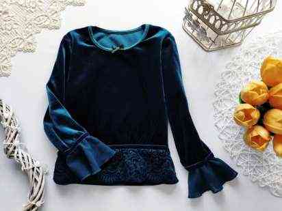 2-3 года, рост 96 Бархатная кофточка для девочки