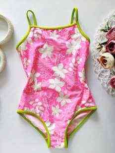 5-6 лет рост 110-116 Купальник для девочки