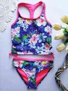 7-8 лет, рост 128 Детский купальный костюм