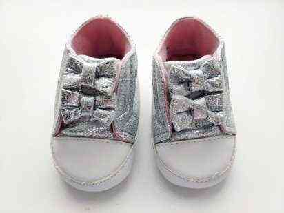 9\12 міс Сріблясті пінетки для дівчинки