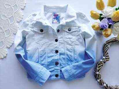 9 лет, рост 140 Джинсовка для девочки