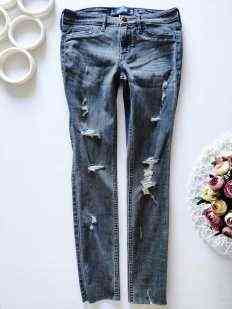 12 лет, рост 152,158+ Стрейчевые рваные скинни для девочки