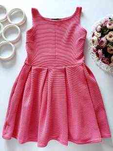 12,13 лет, рост 152,158 Коралловое платье