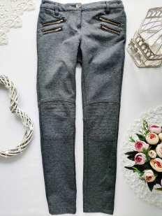 9 лет, рост 134 Стрейчевые штаны для девочки
