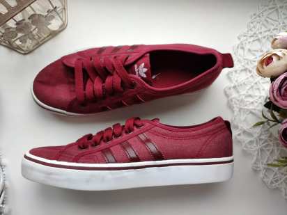 40 (26 см) Ортопедические бордовые кеды