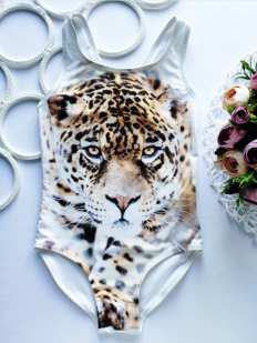 6 лет, рост 116 Детский купальник 3D