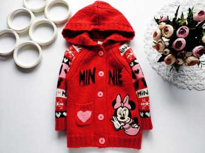 12\18 мес, рост 80\86 Теплая кофта для девочки