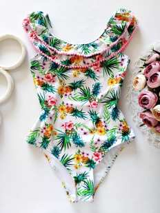 9,10 лет, рост 134,140 Купальник для девочки