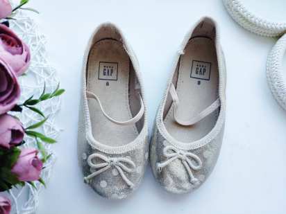 24-25 (15 см) Золотисті балетки